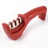 Punto al por mayor afilador de tres etapas para el hogar cuchillo de cerámica Diamante ángulo fijo afilador rápido cuchillo de cocina