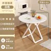 Mesa Pequeña, Mesa Plegable, Mesa de Comedor, Mesa Redonda para el Hogar, Mesa de Comedor Portátil para Exteriores de Casa de Alquiler, Mesa Rectangular