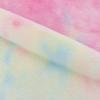 Elástico de Cabelo Coelho Pequeno Tie-Dye Flanela Imitação de Pelo de Coelho Tecido Gradiente Arco-Íris Flanela Colorido Brinquedo Tecido Saco de Cor Mágica
