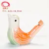 Ventas Directas de Fábrica Wholesale Silbato de Animal de Cerámica Estilo Nuevo con Cuerda Lugar Escénico del Parque Juguete para Niños Colgante Wholesale Transfronterizo