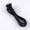 Regulaciones americanas con orificio dos planos ocho cola cable de alimentación de CA estándar nacional japonés ocho cola lámpara de escritorio enchufe adaptador de audio cable