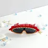 Fiesta playera en Hawái Serie Océano Tiburón cangrejo estrella de mar concha ballena sirena modelado gafas de graduación