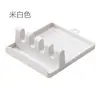 Olla de cocina multifuncional tapa pala estante cuchara coladora palillos estante plástico piso hogar encimera