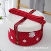 Cuerda de Algodón Tejida Cesta de Almacenamiento de Dibujos Animados Caja de Almacenamiento de Desechos de Escritorio Cesta de Embalaje para Regalo Caja de Regalo para Snacks Juguetes