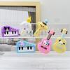 Instrumento Musical Sanrio Llavero Colgante Muñeca Llavero de Guitarra Merlot Kulomi Muñeca Accesorios Zapatos con Agujeros