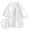Camiseta de Manga Corta Estilo Americano para Hombre 2026 Verano Nueva Moda Marca Camiseta High Street Camiseta de Algodón Puro Top Casual Holgado