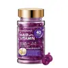 Bestseller transfronterizo TEMU populares cápsulas de vitaminas para el cuidado del cabello con aceite de argán marroquí Cápsulas para el Cabello