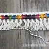 En Stock 5 cm Adorno de Encaje de Algodón con Borla Blanca para Ropa, Textiles del Hogar, Accesorios, Ribete al por Mayor, Manualidades para el Hogar