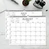 Calendario Inglés Transfronterizo Creativo e Interesante Elegante Calendario de Pared Inglés 2025 Cuenta Regresiva de Festivos Planificador Calendario de Escritorio