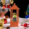 Presente de Natal criativo transfronteiriço novo produto Casa do Papai Noel luz noturna lâmpada de estrela de desenho animado fofa lembrança