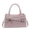 Bolso de Mano de Diseño de Nicho y Tendencia para Mujer 2025 Nuevo de Alta Gama Combinable Bolso de Hombro Casual Simple Bolso Cuadrado Pequeño