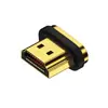 Adaptador magnético HDMI de HDTV macho a hembra 8K HDTV convertidor de conexión para computadora portátil HD-042
