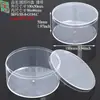 Caja de Empaque de Gelatina de Pescado, Ginseng y Cáscara de Mandarina, Caja Redonda Transparente de Cuerno de Ciervo y Nido de Pájaro, Caja de Regalo Universal de Suplemento de Salud de Alta Gama