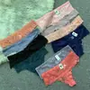 Tanga de Mujer Tanga de Verano Encaje Cintura Baja Ropa Interior Algodón Malla Transparente T-String