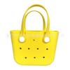 Bolsa Pequeña Nueva para Mujer Cartera Pequeña de Almacenamiento Impermeable Cesta Moda Viaje eva Bolsa de Playa