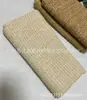 Material de tecido de grama pp liso trançado cruzado material de tapete de grama de proteção ambiental tecido liso de grama de ráfia