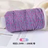 Yunxin Hilo de Algodón Retorcido a Mano Estilo Xizang 1.5mm Hilo Teñido en Degradado Cielo Estrellado para Pulseras Tejidas a Mano DIY Cuerda para Manualidades Cuerda para Tejer Cuerda de Mano