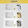 Bloque Calefactor de Extrusión E3D Volcano Pt100 para Impresora 3D Bloque Calefactor de Aluminio/Latón/Cobre Chapado CNC Resistente a Altas Temperaturas