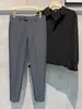 Pantalones Juveniles Estilo Japonés Elegantes, Pantalones de Vestir de Otoño Modernos para Hombre, Pantalones Casuales Rectos de Gama Alta para Negocios, Sin Arrugas para el Trabajo