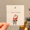 Broche Metálico de Goteo de Aceite para Hombres y Mujeres, Decoración Fija para Bolsas, Accesorios de Insignia de Aleación Estilo Japonés Venta al por Mayor Modelo Nuevo 2024
