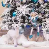 Pinduoduo transfronterizo 50 * 120CM Navidad algodón de nieve nieve artificial manta de nieve de Navidad algodón de nieve simulación grosor normal