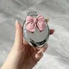 Peine Plegable Pequeño Portátil para Mujeres y Niños, con Cojín de Aire para Alisar el Cabello y Masaje, Peine con Mini Espejo Integrado