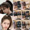 Elástico de Cabelo para Rabo de Cavalo Alto Estilo Coreano de Primavera, Corda de Cabelo Durável, Simples para Mulheres, Elástico de Cabelo de Alta Qualidade