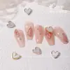 Amor Fritillaria Joias para Nail Art Celebridade da Internet Explosões Borda Metálica Concha de Diamante Pedra Concha Pequenas Joias Acessórios de Decoração para Nail Art