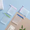Rede Espumante para Sabonete Artesanal de Camada Dupla, Rede para Sabonete, Rede Espumante, Bolsa de Sabonete para Banho de Limpeza, Espuma para Limpador Facial