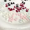 Acessórios de Nail Art da Moda: Laços, Pérolas 3D, Elegantes e Simples, Decorações Versáteis de Unhas DIY