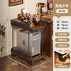 Soporte para torre de computadora debajo del escritorio, estante de almacenamiento ajustable en altura para uso en oficina y hogar, base de soporte de caja multicapa móvil de pie