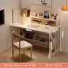 Mesa com Estante Integrada Casa Quarto de Dormir Estudante Estudo Mesa de Escrita Mesa de Escritório Mesa de Computador Mesa de Escrita de Mesa Mesa