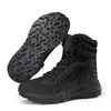 Zapatos de entrenamiento y gaming transpirables, ligeros, de tamaño grande y transfronterizos, diseñados para fuerzas especiales, senderismo al aire libre y combate, con construcción duradera y diseño de media a alta caña para hombre.
