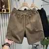 Shorts de verano para hombre, sencillos y elegantes, de color liso, holgados y cómodos, shorts deportivos casuales de moda para hombres y adolescentes