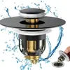 Desagüe de lavabo, núcleo de rebote, lavabo, lavabo, tapón con fugas, filtro, desodorante, artefacto, accesorios universales transfronterizos