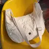 Bolsa de tela tipo dumpling transfronteriza para mujer 2026 Verano Nuevo Gran Capacidad Moda Casual Estilo Perezoso Bolso de Hombro Cruzado Individual