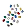 K9 Largo Octagonal Arte de Uñas Joyería de Diamantes Diamante Popular Super Brillante Cubo de Azúcar Fondo Plano Diamante de Forma Especial Cristal Zirconia Diamante para Uñas Accesorios