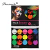 Pintura Corporal Soluble en Agua de 12 Colores Transfronteriza Especial de Halloween Maquillaje de Rendimiento Acabado Pintura para la Cara de Bandera Venta al por Mayor