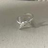 Anillo Abierto de Estrella de Mar Estilo Resort para Mujer Verano Nicho Versátil Anillo para Dedo Índice Nicho Elegante Azul Menta Anillo Pulsera