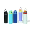 Copo de Frutas de Alto Valor Grande Capacidade Aço Inoxidável 304 Copo Térmico Portátil Garrafa de Água Esportiva Copo Duplo para Beber
