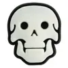 Clipe de Caneta com Fivela Série Esqueleto de Halloween Lápis Canudo Acessórios DIY Decoração Desenho Animado Terror Capa de Caneta PVC Clipe de Fivela