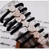 Tienda de 2 yuanes boutique de joyería Nuevo pasador coreano para el pelo tocado accesorios para el pelo corona de diamantes anillo para el pelo cuerda para el pelo banda de goma