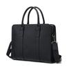 Bolso de Mano de Cuero Genuino de Alta Gama Transfronterizo, Maletín de Negocios para Hombre de Gran Capacidad, Bolso Cruzado Multifuncional para Computadora para el Día a Día