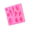 Molde de Silicona de Caracola Molde para Decoración de Pasteles de Fondant y Chocolate Molde para Hornear DIY