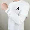 Mangas protectoras solares de verano para hombre, protección UV, protección de brazos de seda de hielo, guantes para conducir, montar, transpirables, para hielo.
