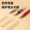 6 Bolsas de Deli Vc503 Fundas Transparentes para Lápices, Fundas Protectoras Especiales para Lápices de Colores, Extensiones para Lápices, Fundas y Tapas para Bolígrafos