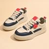 Zapatos blancos de primavera 2025, nuevos zapatos de estilo coreano con plataforma de aumento de altura, zapatillas deportivas casuales, zapatos de moda para mujeres estudiantes.