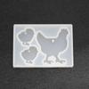 Moldes de Animais de Resina de Cristal DIY: Elefante, Pintinho, Camelo, Dinossauro, Uva Moldes de Silicone para Artesanato