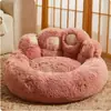 Casinha Criativa para Cachorro e Gato Urso Pow Pet Kennel Criativo Transfronteiriço Ninho para Gato Suprimentos Quente Quatro Estações Universal Sofá para Pet Tapete de Dormir Ninho