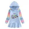 Sudadera con Capucha y Vestido para Niñas Otoño 2026 Ropa Nueva para Niños Estilo Primavera y Otoño para Niñas Jóvenes Vestido Venta al por Mayor